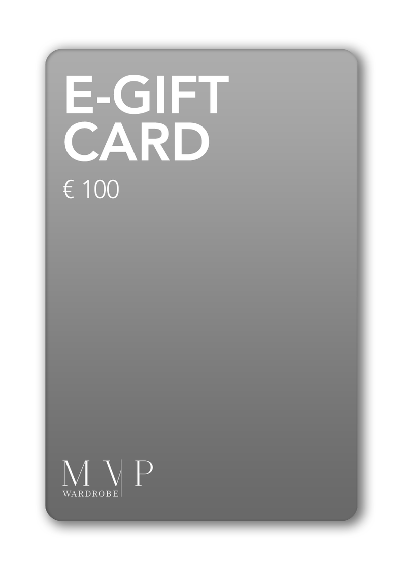 Gift Card MVP - 100 Euro - MVP Wardrobe