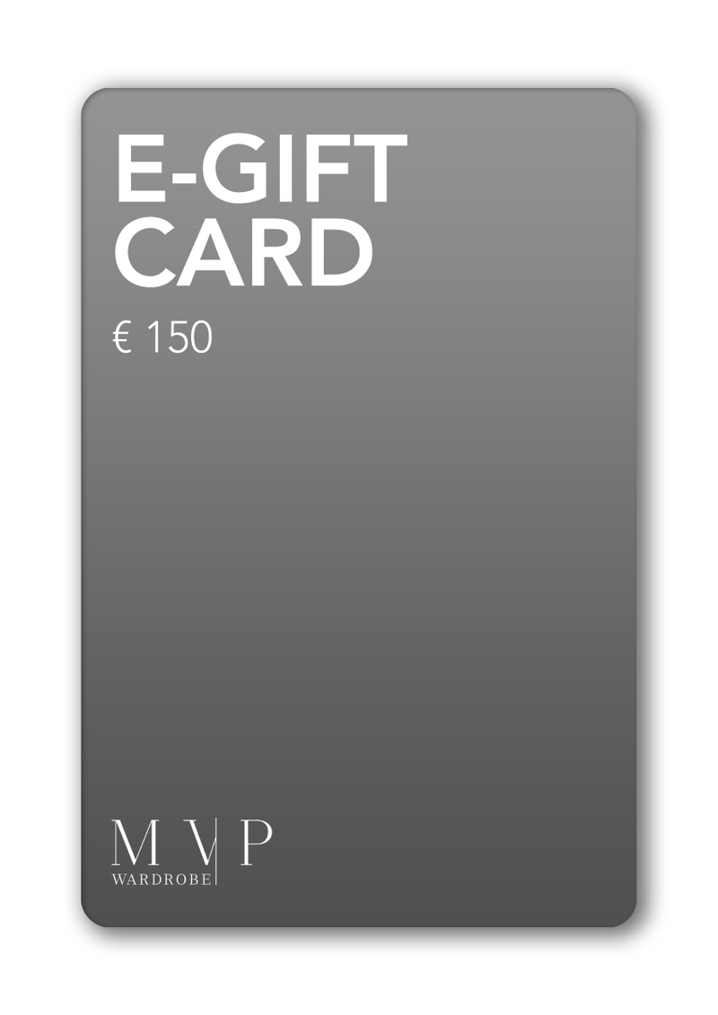 Gift Card MVP - 150 Euro - MVP Wardrobe