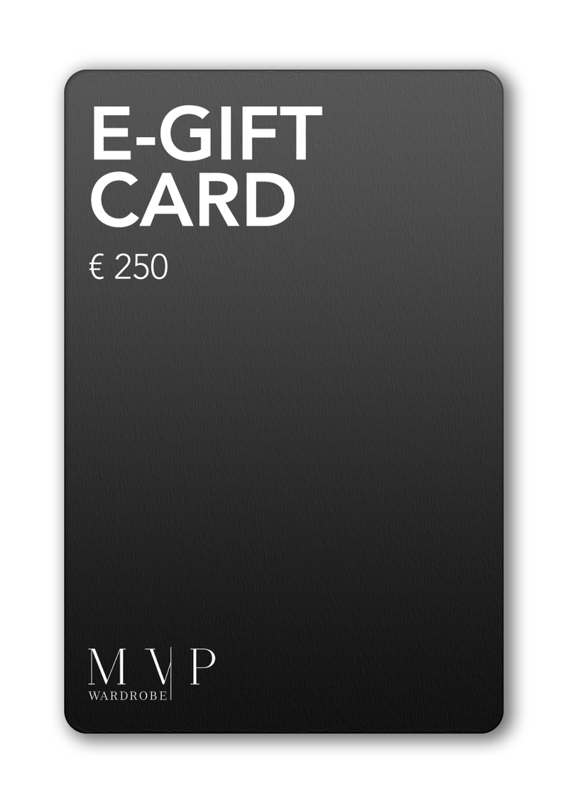 Gift Card MVP - 250 Euro - MVP Wardrobe