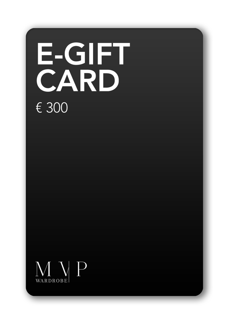 MVP Gift Card - 300 Euro - MVP Wardrobe