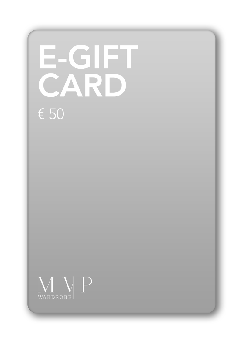 MVP Gift Card - 50 Euro - MVP Wardrobe