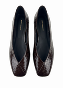 BALLET FLAT DIANA DARK BROWN
