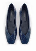 BALLET FLAT DIANA DARK BROWN