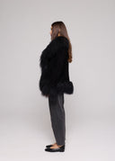 Mongolia Suede Jacket BLACK