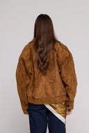 SHAWLCOLLAR Bomber in suede