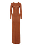 mvp knit dress Mvp Wardrobe Knitted Maxi Dress | Black