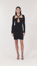 FIORI CHIARI MIDI DRESS